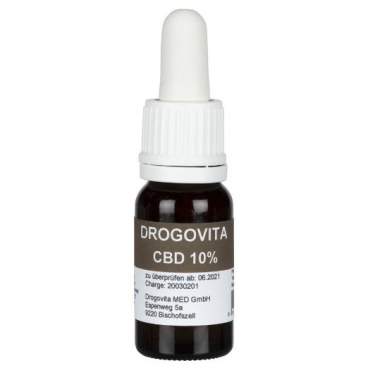 DrogoVita CBD Oil Drops 10% (10ml)