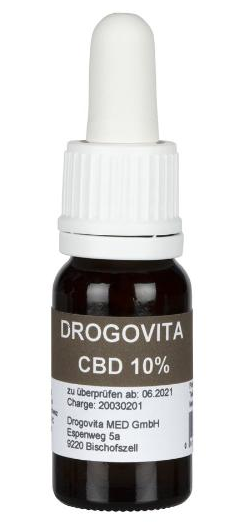 Image of Drogovita CBD Öl Tropfen 10% (10ml)