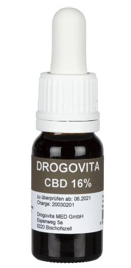 Image of Drogovita CBD Öl Tropfen 16% (10ml) bei CBD-Balance.ch