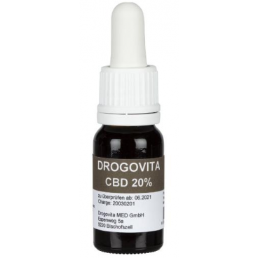 Drogovita CBD Öl Tropfen 20% (10ml)
