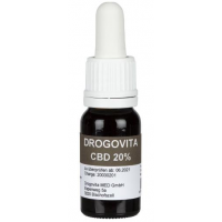 DrogoVita Gouttes d'huile de CBD 20% (10ml) 