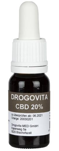 Image of Drogovita CBD Öl Tropfen 20% (10ml)