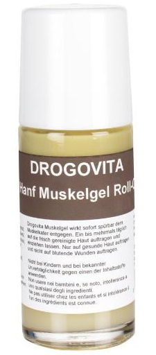 Image of Drogovita Hanf Muskelgel Roll on (50 ml) bei CBD-Balance.ch