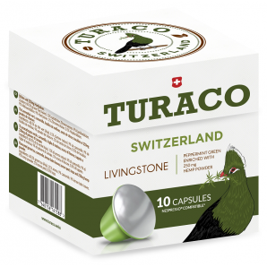 Turaco Livingstone Thé au chanvre (10 capsules) 