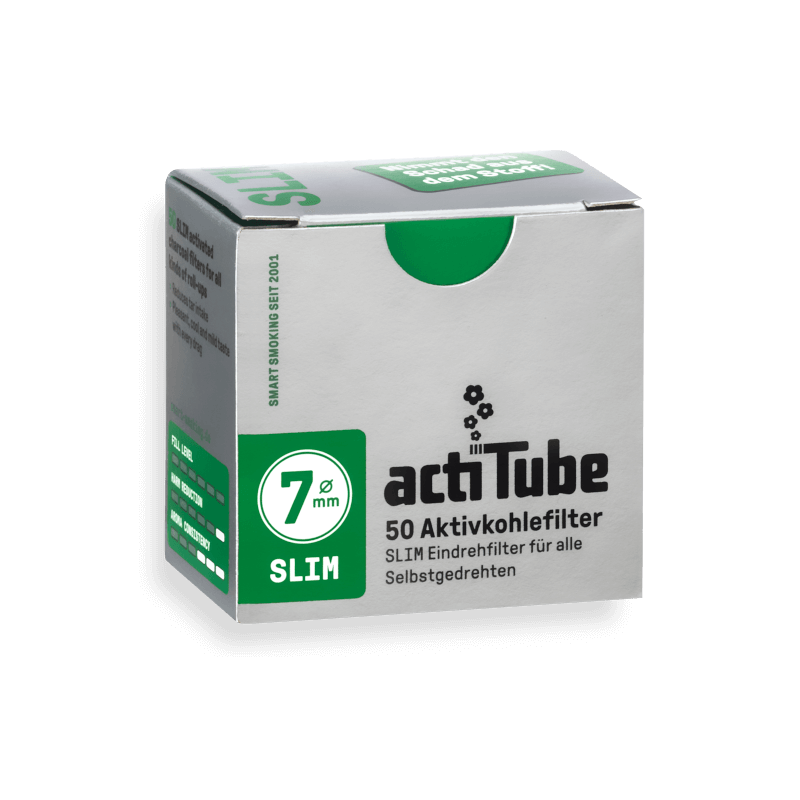 actiTube Filtro a carbone attivo Slim (50 pz.)
