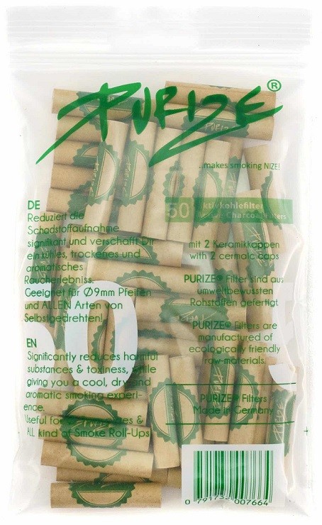 Image of Purize Regular Aktivkohlefilter Organic (50 Stk)