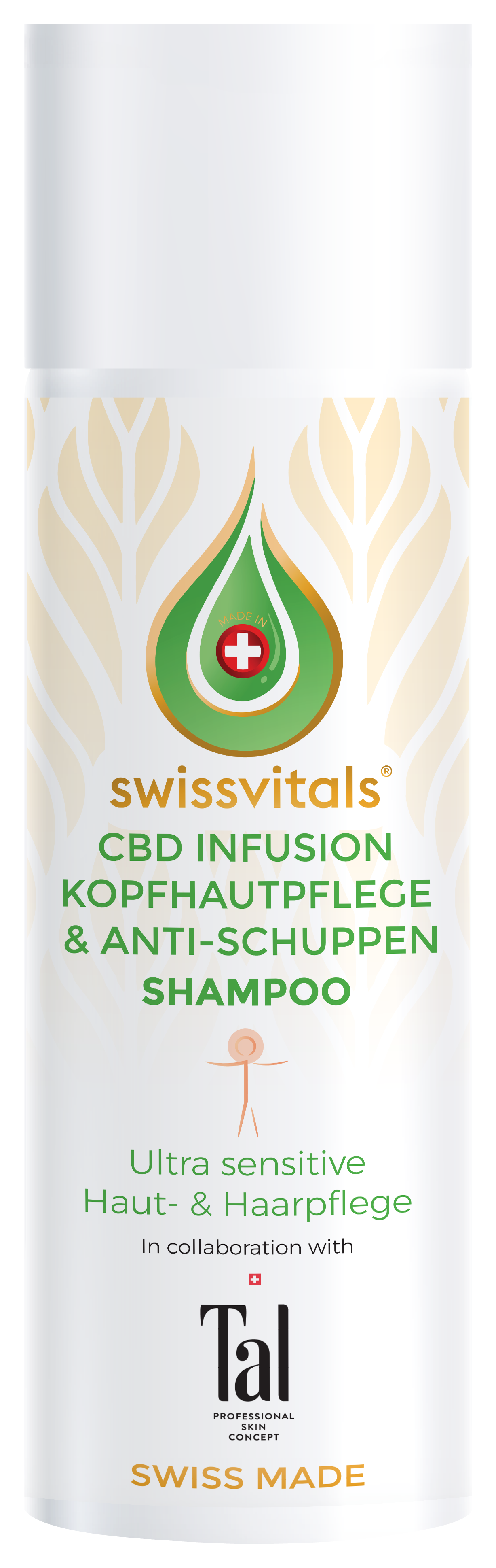 Image of Swissvitals Shampoo mit CBD (200ml) bei CBD-Balance.ch