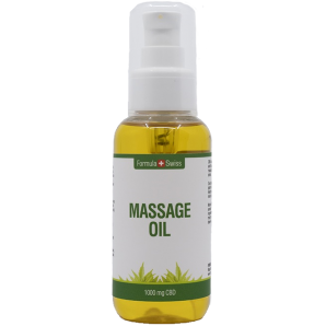 Formula Swiss Massage oil with 1000mg CBD (100ml)