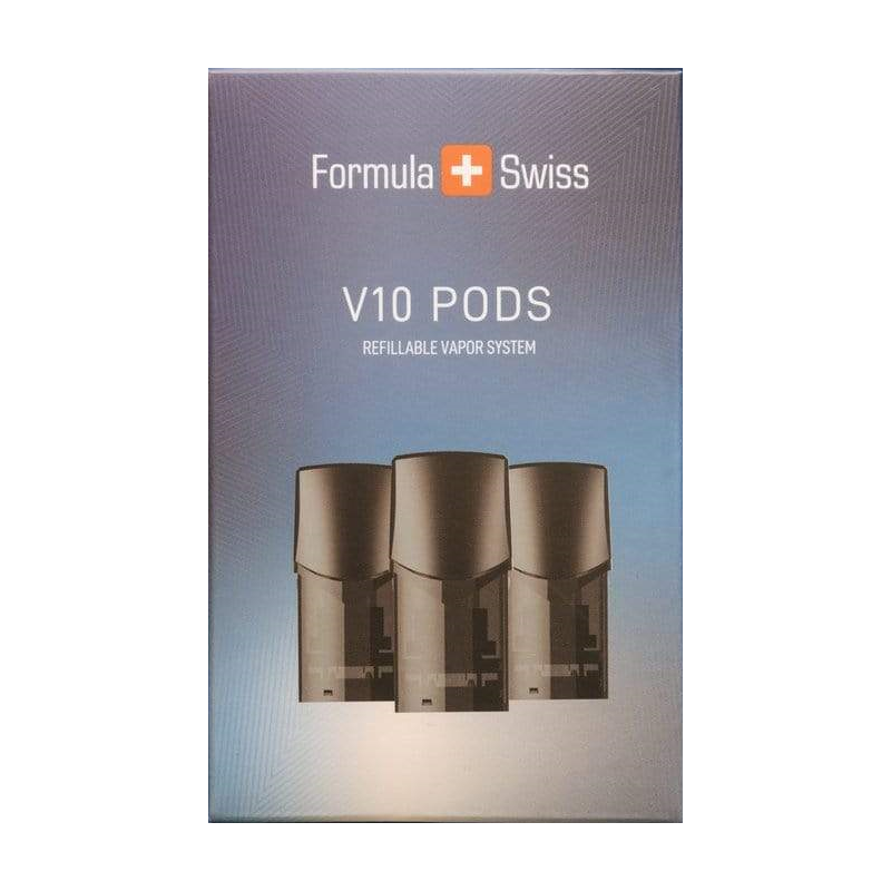 Formula Swiss V10 Pods de remplacement (3 pcs) 