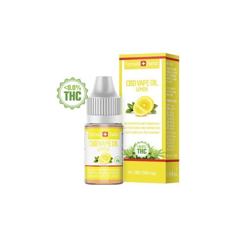 Formula Swiss CBD Vape-Öl 3% Lemon (10ml)