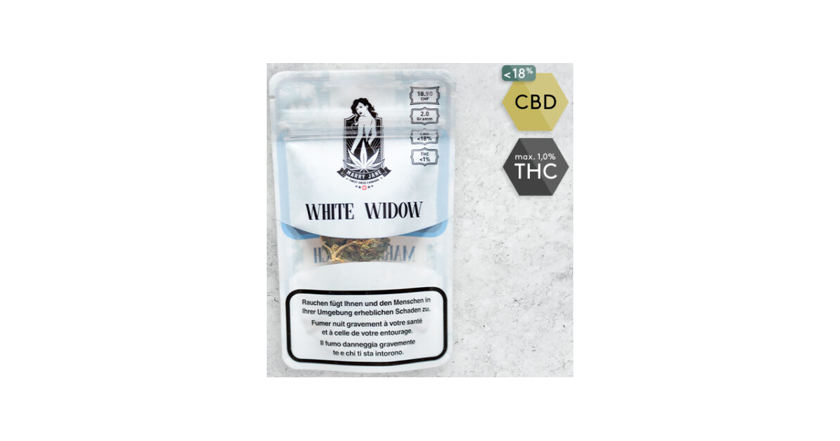 Marry Jane CBD flowers White Widow (2g)