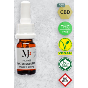 Marry Jane THC-free water-soluble CBD tincture 10% (10ml)