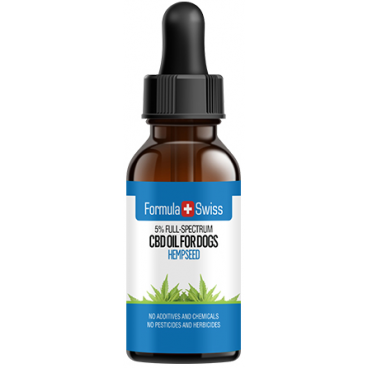 Formula Swiss CBD in hemp seed oil for animals 5% (10ml)