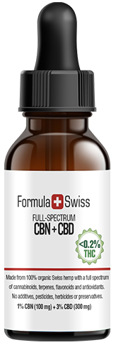 Image of Formula Swiss 1% CBN + 3% CBD-Öl (10ml)