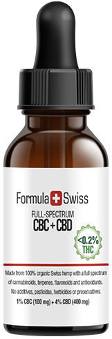 Image of Formula Swiss 1% CBC + 4% CBD-Öl (10ml)