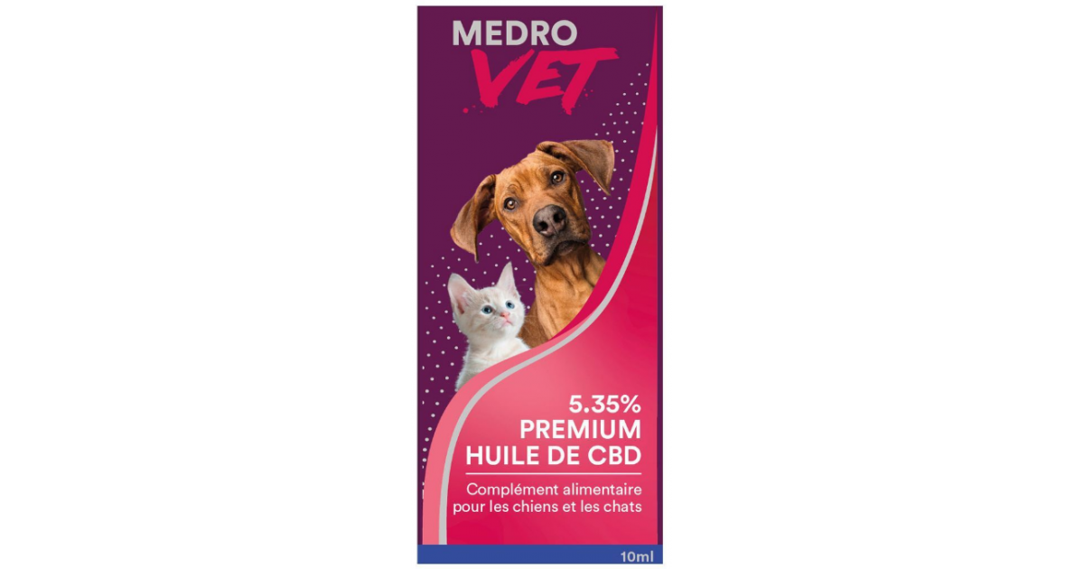MEDROVET Hunde & Katzen CBD 5.35% Öl Vial (10ml)