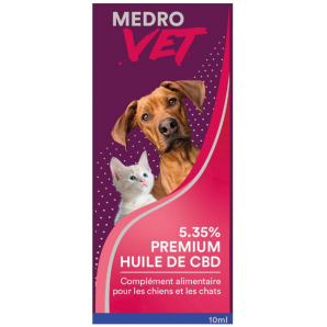 MEDROVET Dogs & Cats CBD 5.35% Oil Vial (10ml)