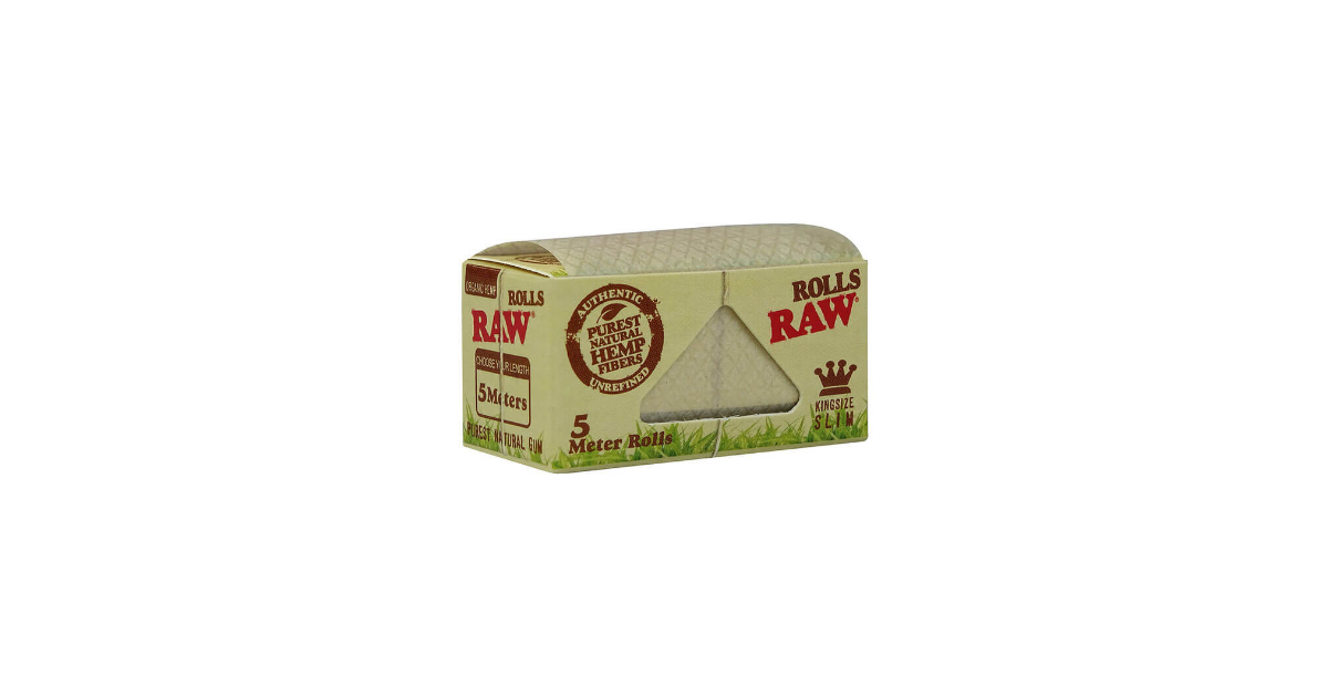 RAW Organic Hemp Kingsize Slim Rolls (1 pz)