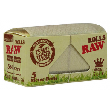 RAW Organic Hemp Kingsize Slim Rolls (1 pz)