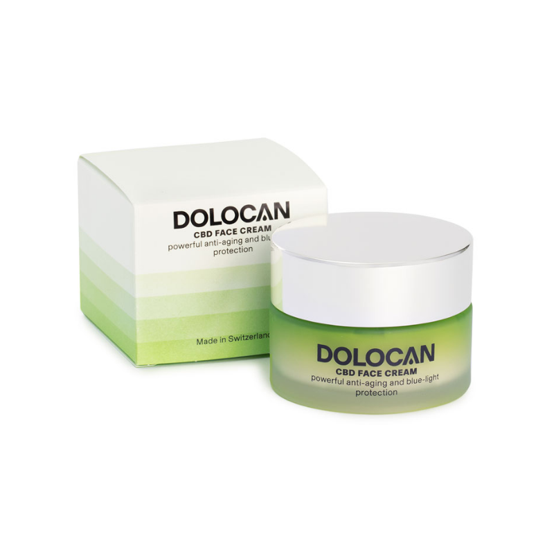 DOLOCAN Crème pour le visage au CBD (50ml) 