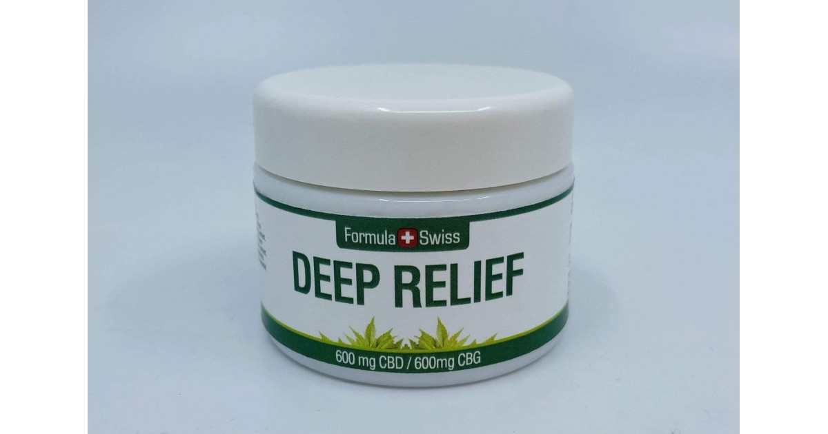Formula Swiss CBD Deep Relief Cream 600mg (30ml)