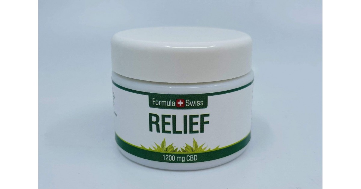 Formula Swiss CBD Relief Cream 1200mg (30ml)