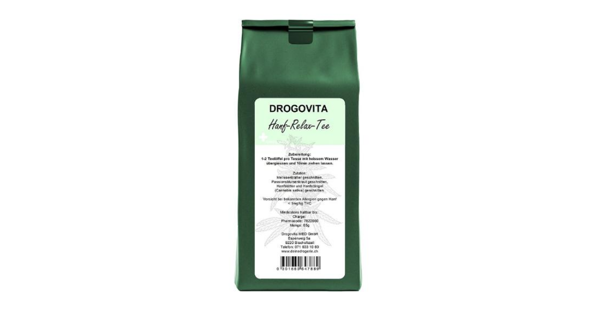 DrogoVita Hemp Relax Tea Bag (65g)
