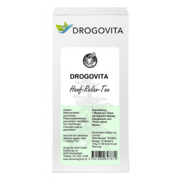Drogovita Hanf-Relax Tee Beutel (15 Stk)