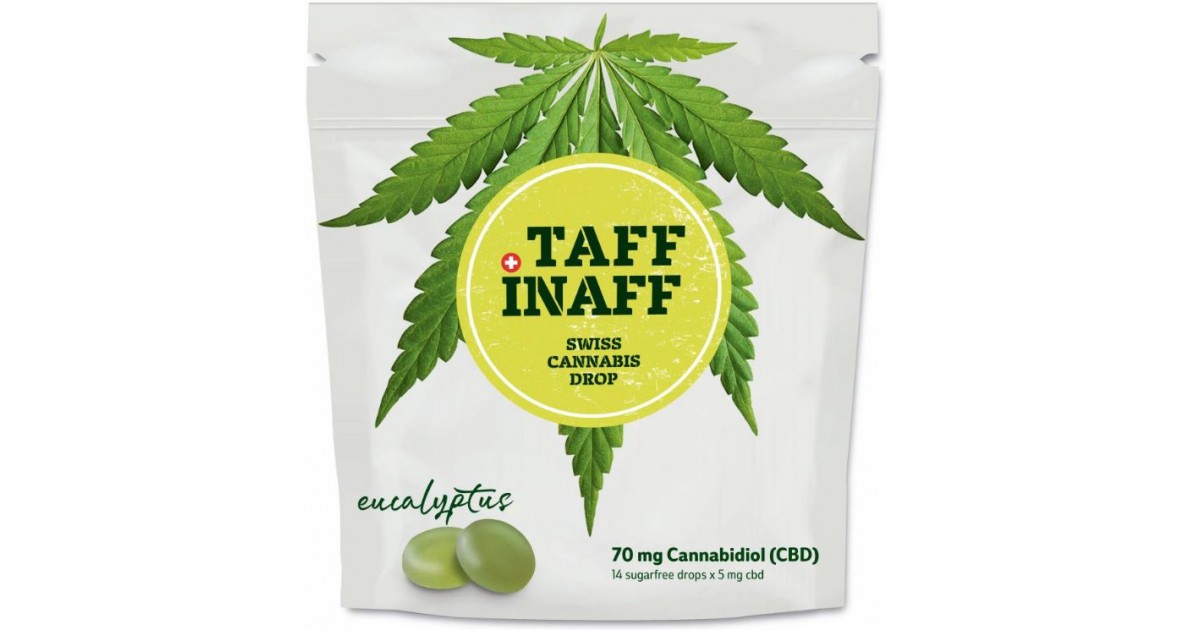 TAFF INAFF CBD Eucalyptus Drops (14 pcs)