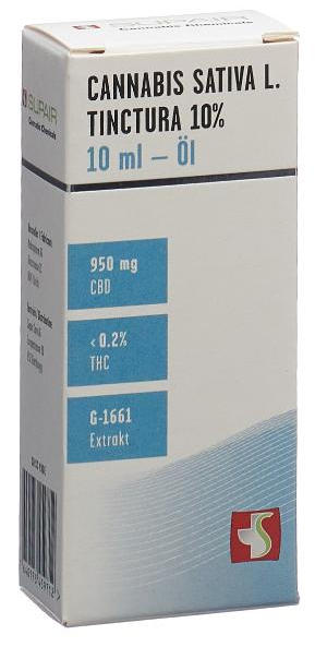 Image of Supair CBD 10% 1661 Öl Vial (10ml) bei CBD-Balance.ch
