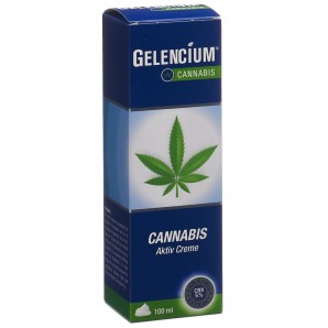 GELENCIUM Dispenser di crema attiva alla cannabis (100 ml)