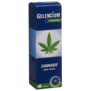 GELENCIUM Cannabis Active Cream Dispenser (100ml)