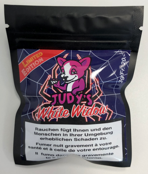 Image of Judy Swiss White Widow Limited Edition (3g) bei CBD-Balance.ch