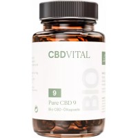 CBD VITAL PURE CBD 9 (5%) capsules (60 capsules)