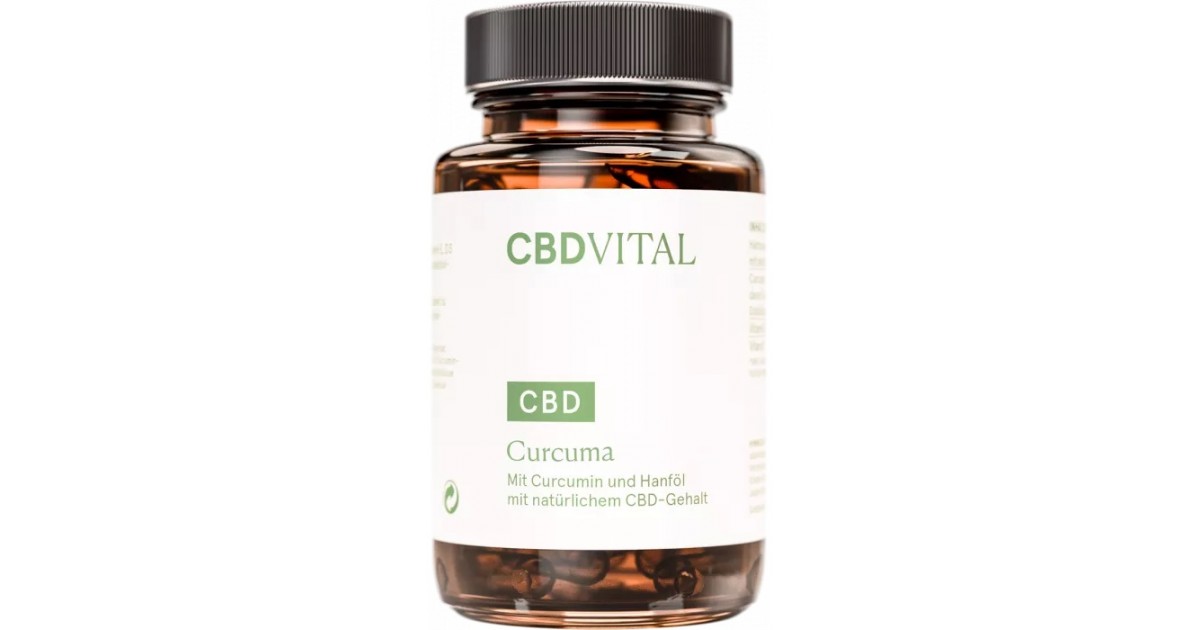 CBD VITAL CBD Curcuma (60 gélules)