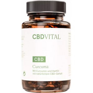 CBD VITAL CBD Curcuma (60 gélules) 