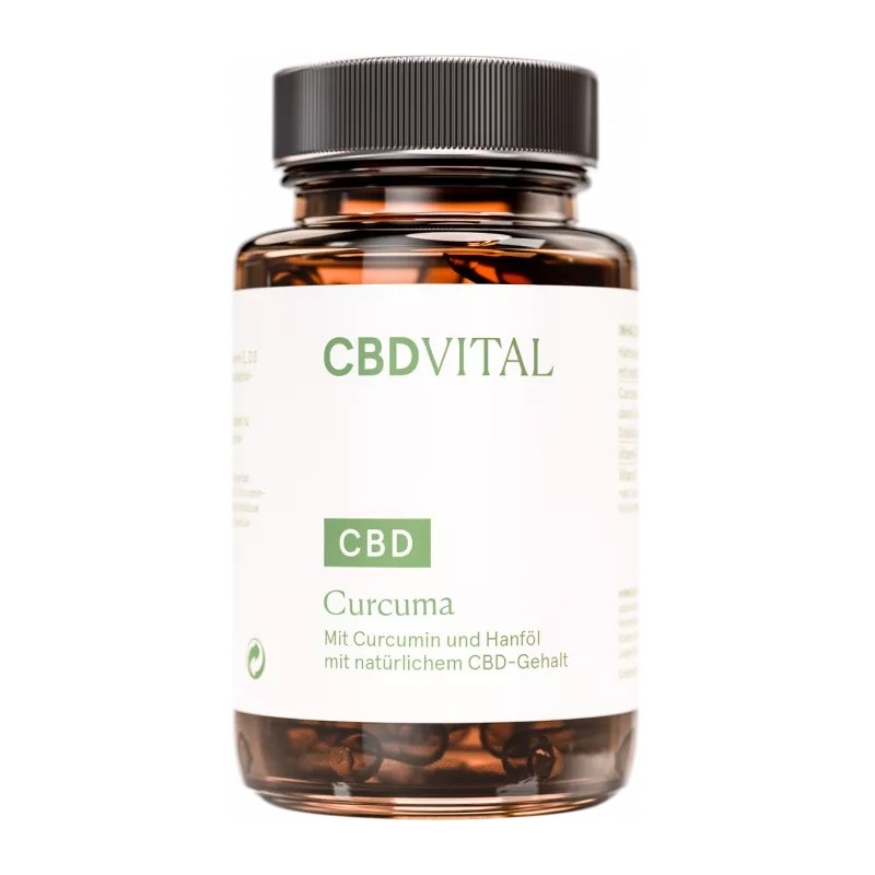 CBD VITAL CBD Curcuma (60 gélules)