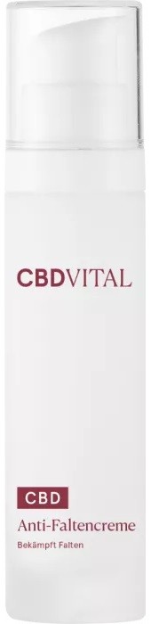 Image of CBD VITAL Anti-Faltencreme (50ml) bei CBD-Balance.ch