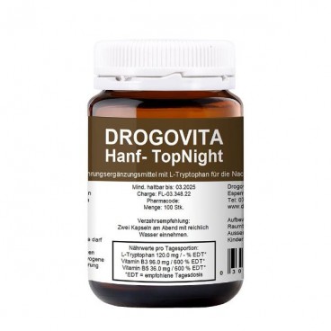 Drogovita Hemp TopNight Capsules (100 pcs)