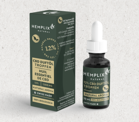 Image of Hemplix CBD Öl Tropfen 12% (10ml) bei CBD-Balance.ch
