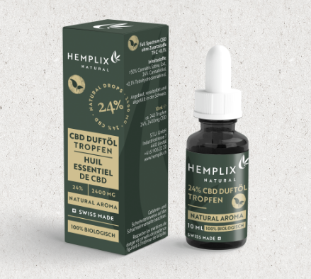 Image of Hemplix CBD Öl Tropfen 24% (10ml) bei CBD-Balance.ch