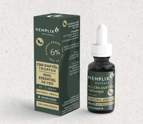 Image of Hemplix CBD Öl Tropfen 6% (10ml) bei CBD-Balance.ch