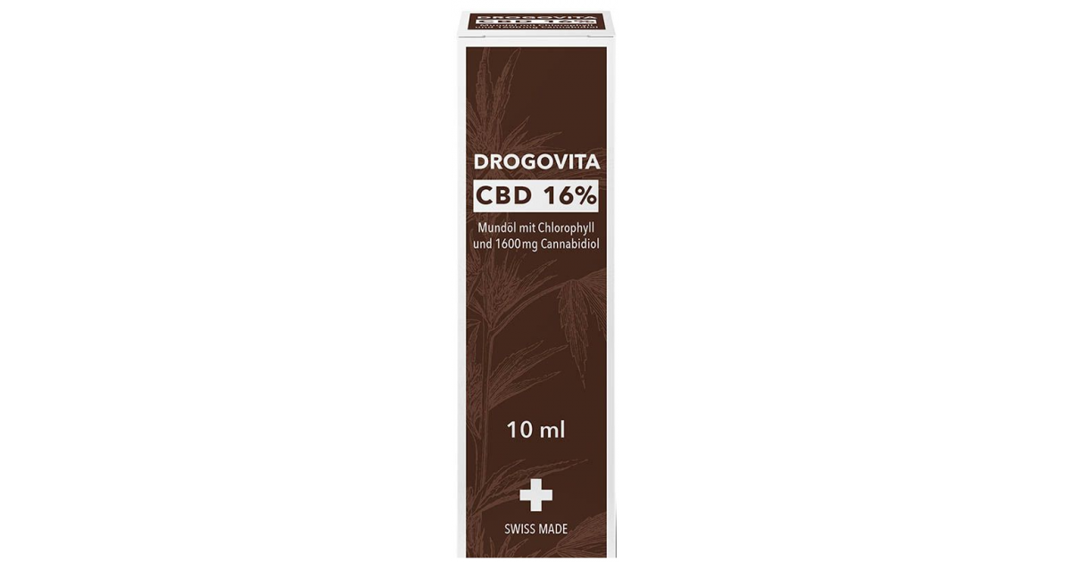 Drogovita CBD Mouth Oil 16% (10ml)
