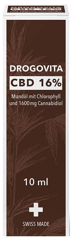 Image of Drogovita CBD Mundöl 16% (10ml) bei CBD-Balance.ch