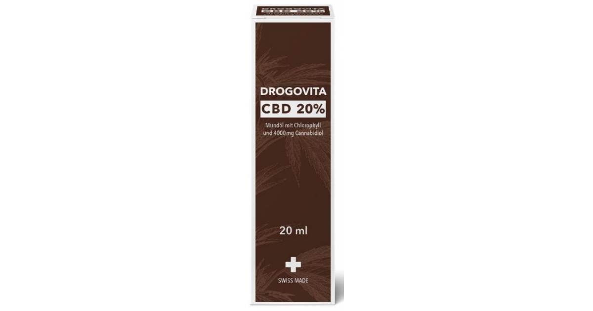 Drogovita Olio CBD per bocca 20% (20ml)