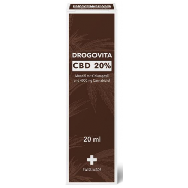 Drogovita CBD Mundöl 20% (20ml)