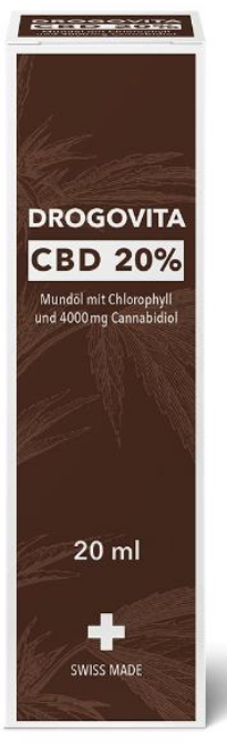 Image of Drogovita CBD Mundöl 20% (20ml) bei CBD-Balance.ch