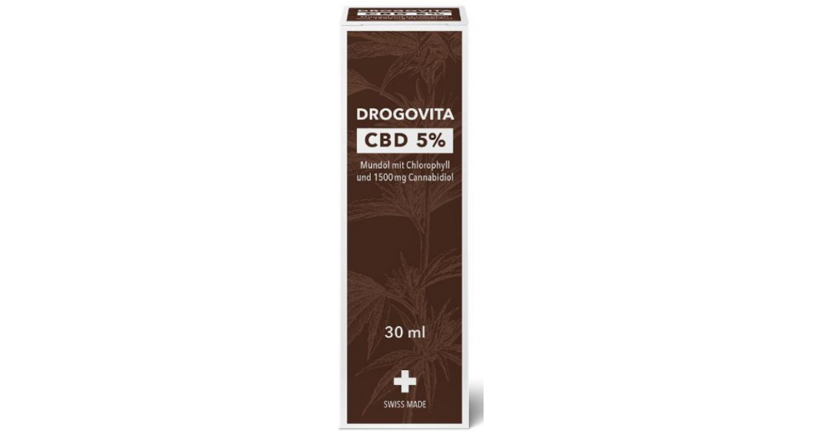 DrogoVita CBD Mouth Oil 5% (30ml)