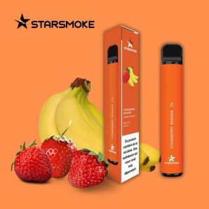 Starsmoke Strawberry Banana (800 bouffées) 