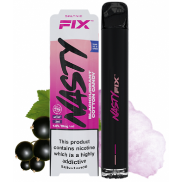 Nasty Fix Blackcurrant Cotton Candy (675 puffs)